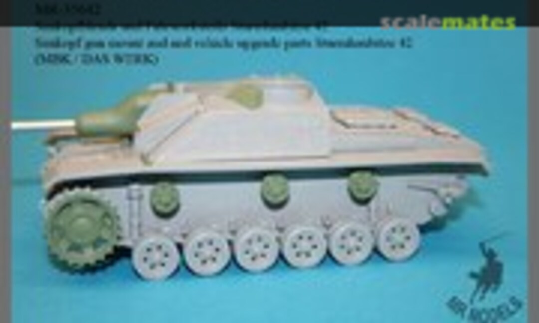1:35 Saukopf gun mount and and vehicle upgrade parts Sturmhaubitze 42 (MR Modellbau MR-35642) MR-35642