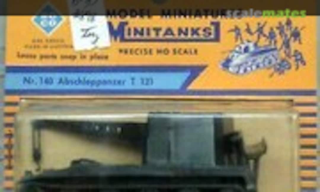 1:87 Tank Recovery Vehicle T-121 (Roco Minitanks Z-140)