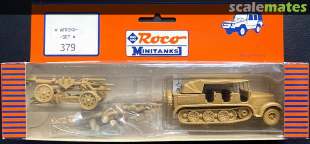 Boxart Afrika Set 379 Roco Minitanks Boxart Afrika Set 379 Roco Minitanks
