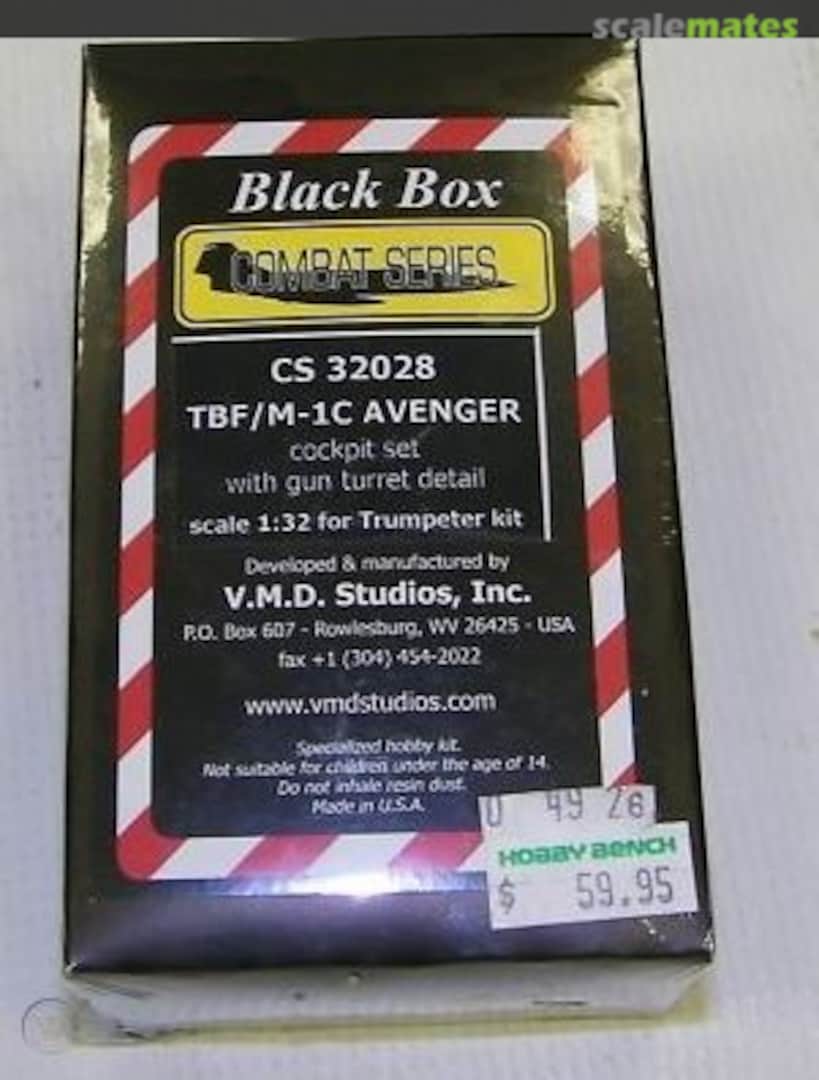 Boxart TBF/M-1C AVENGER COCKPIT CS 32028 Black Box Boxart TBF/M-1C AVENGER COCKPIT CS 32028 Black Box