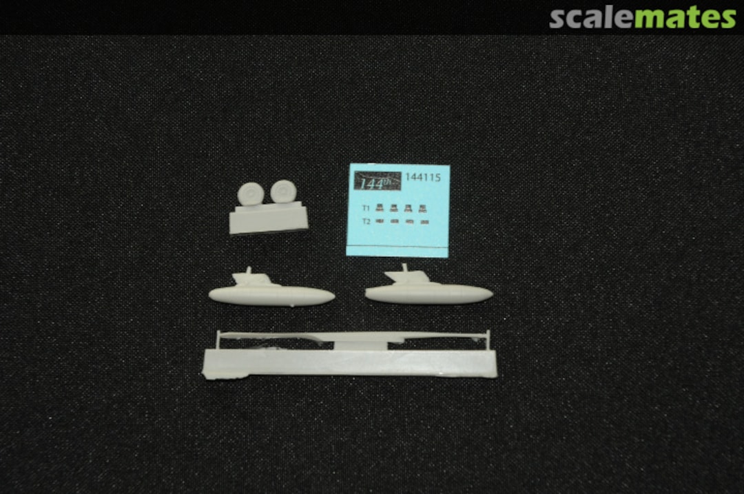 Boxart Gloster Javelin FAW Mk.9R Wing Tank/Refuelling Probe Kit 144115 144th.co.uk Boxart Gloster Javelin FAW Mk.9R Wing Tank/Refuelling Probe Kit 144115 144th.co.uk