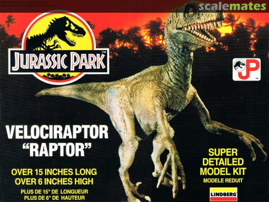 Boxart Velociraptor 70272 Lindberg