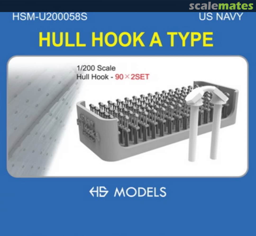 Boxart Hull Hook A Type HSM-U200058S HS Models Boxart Hull Hook A Type HSM-U200058S HS Models