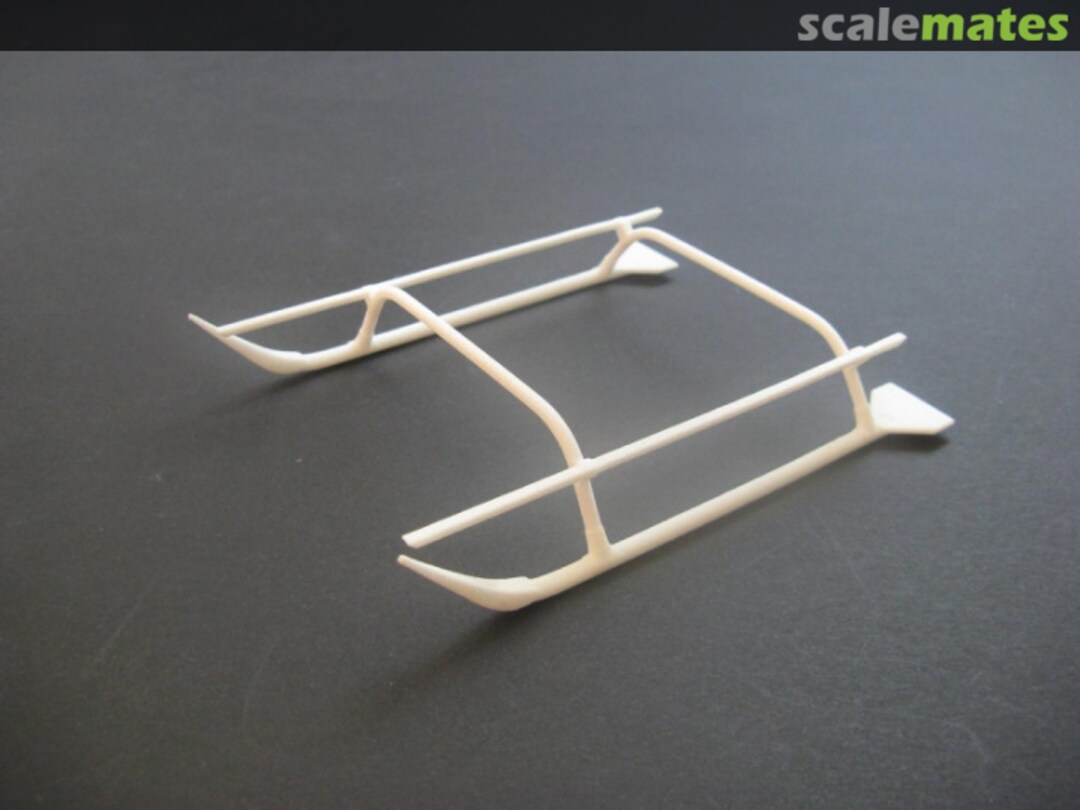 Boxart EC 145 - landing gear, one step, with mud pad & cable protection guard EC145/32/2-12 Heli Scale Quality Boxart EC 145 - landing gear, one step, with mud pad & cable protection guard EC145/32/2-12 Heli Scale Quality