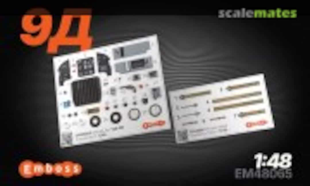 1:48 Yak-9D interior 3D decals (Embase EM48065) EM48065