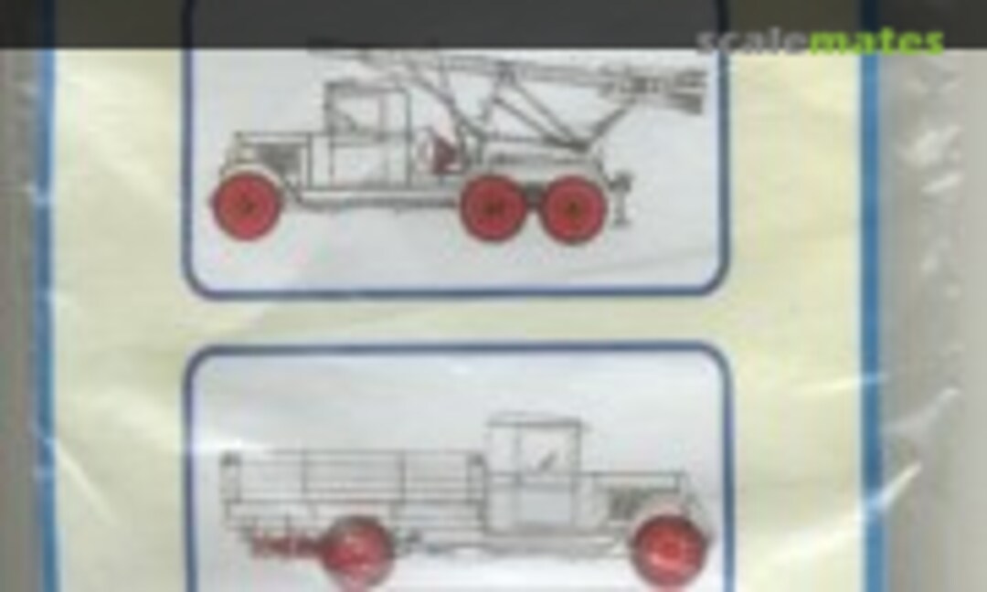 1:72 Brake drums, wheels of ZIS-5, ZIS-6 (Komplekt Zip 72007) 72007