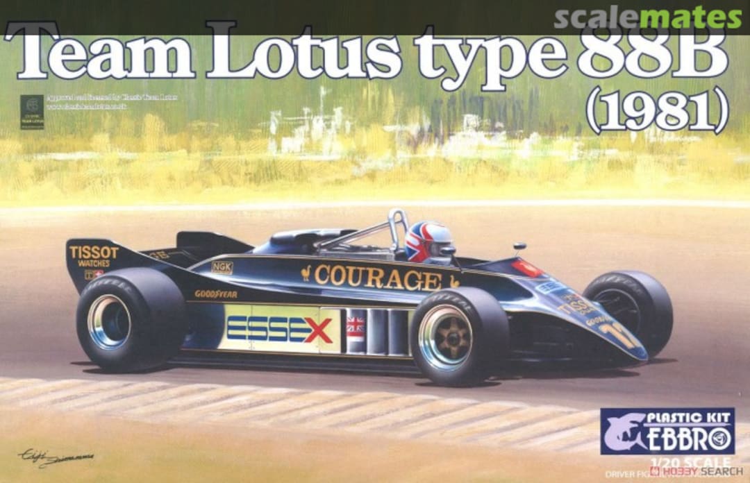 Boxart Lotus 88B 20010 Ebbro Boxart Lotus 88B 20010 Ebbro