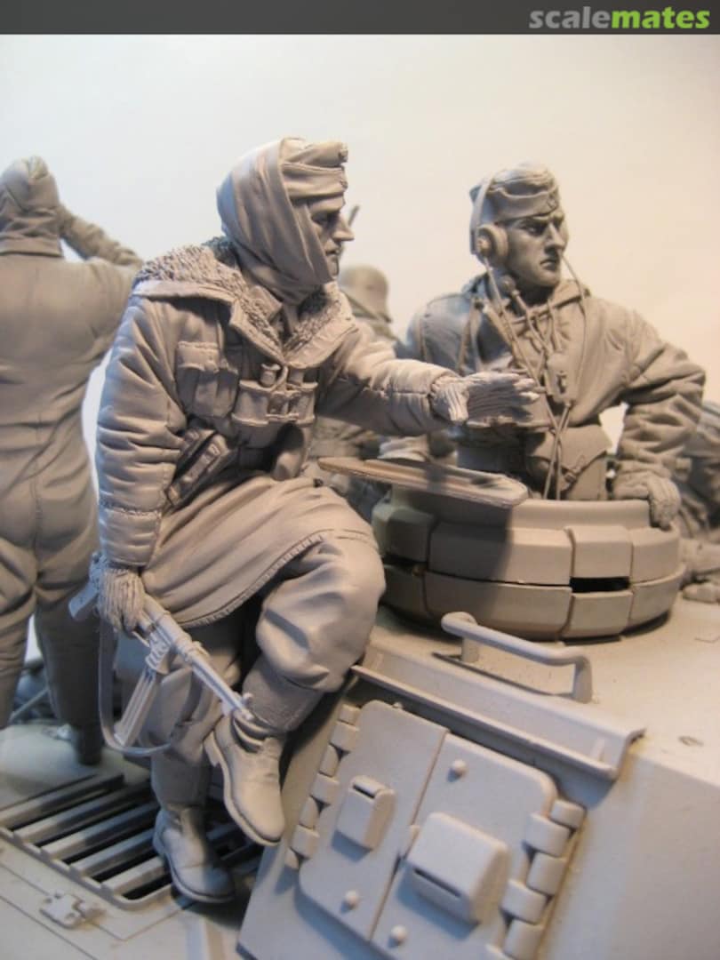 Boxart Winter Panzer Riders 1943-44 (Part IX) 'Totenkopf der SS Fuhrer' JS120062 Jeffshiu's Miniatures