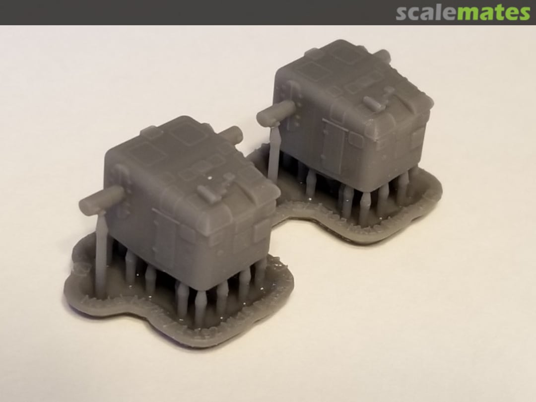 Boxart Mk.19 Fire Control Directors (set of 2) MM192-Mk19 Model Monkey Boxart Mk.19 Fire Control Directors (set of 2) MM192-Mk19 Model Monkey