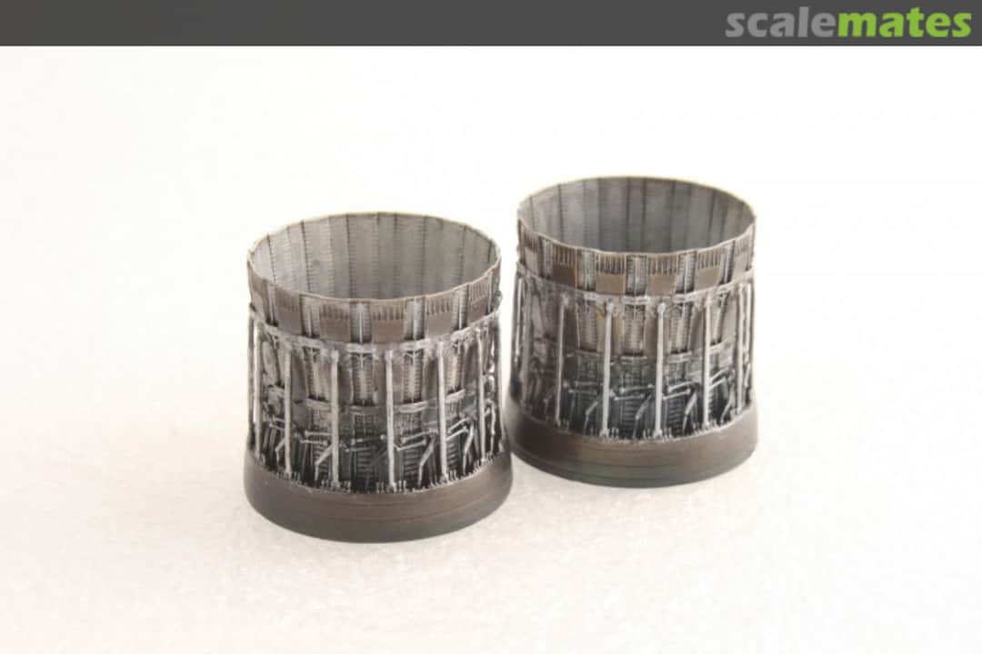 Boxart F-15 C/D/E/K P&W exhaust nozzle set (opened) MA-48031 KA Models Boxart F-15 C/D/E/K P&W exhaust nozzle set (opened) MA-48031 KA Models