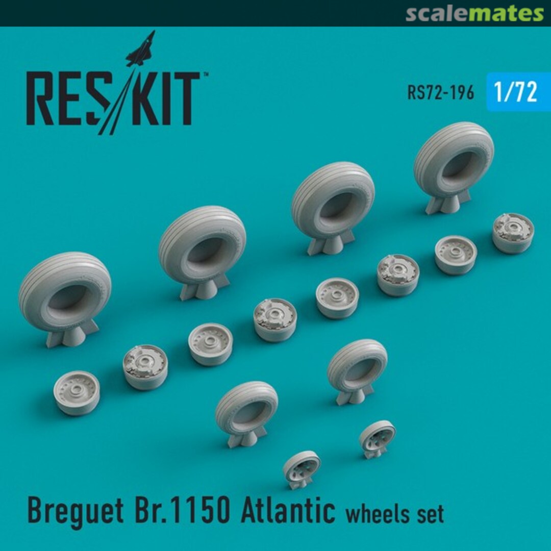Boxart Br.1150 Atlantic - wheels set RS72-0196 ResKit Boxart Br.1150 Atlantic - wheels set RS72-0196 ResKit