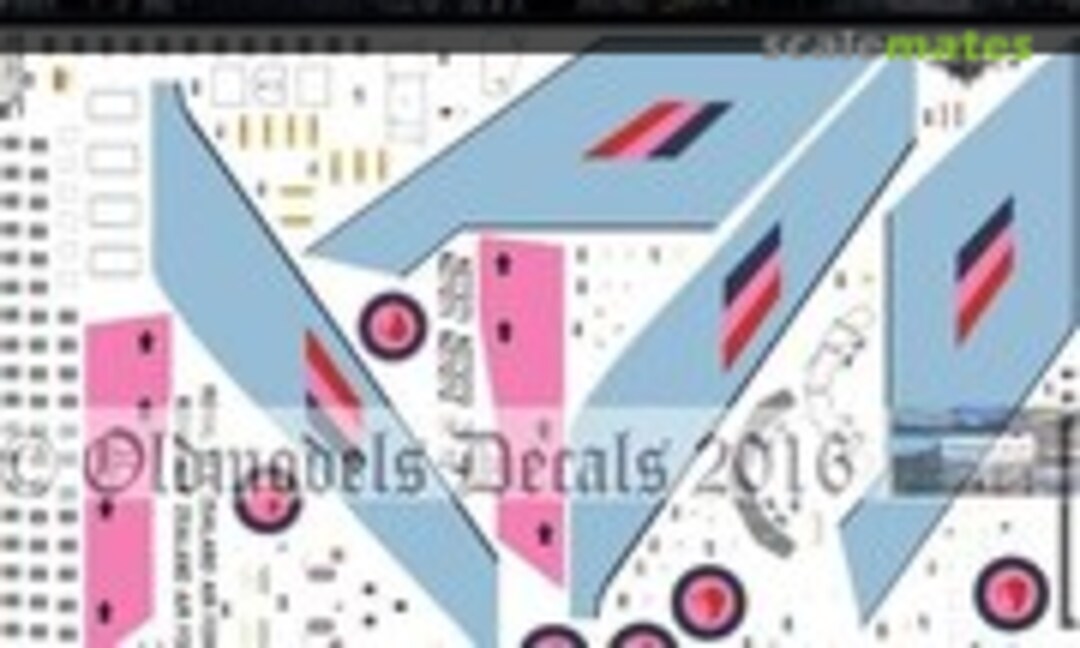 1:72 RNZAF Boeing 727-022C late/second scheme (Oldmodels Decals OMD0023) OMD0023