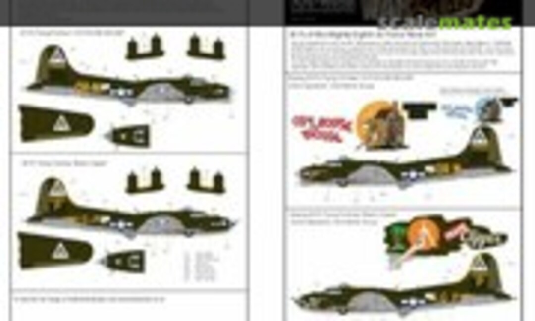 1:72 B-17F/G Flying Fortress (Kits-World KW172059) KW172059
