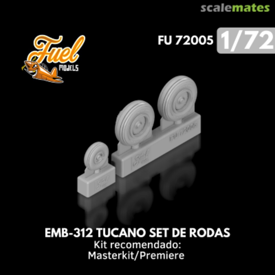 Boxart EMB-312 Tucano Wheels Set FU 72005 Fuel Models Boxart EMB-312 Tucano Wheels Set FU 72005 Fuel Models