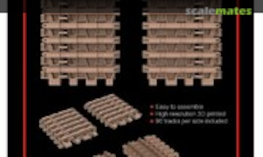 1:35 Tiger I Initial Type Mirror Tracks (Rye Field Model RM-2019)