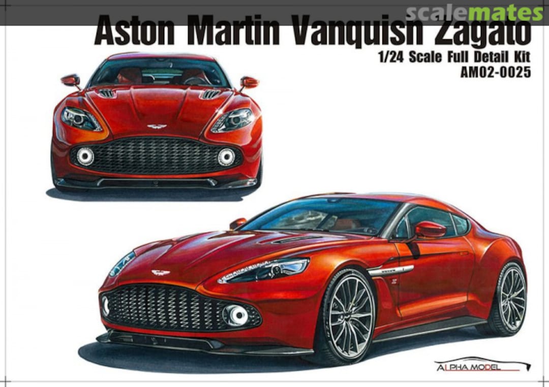 Boxart Aston Martin Vanquish Zagato AM02-0025 Alpha Model