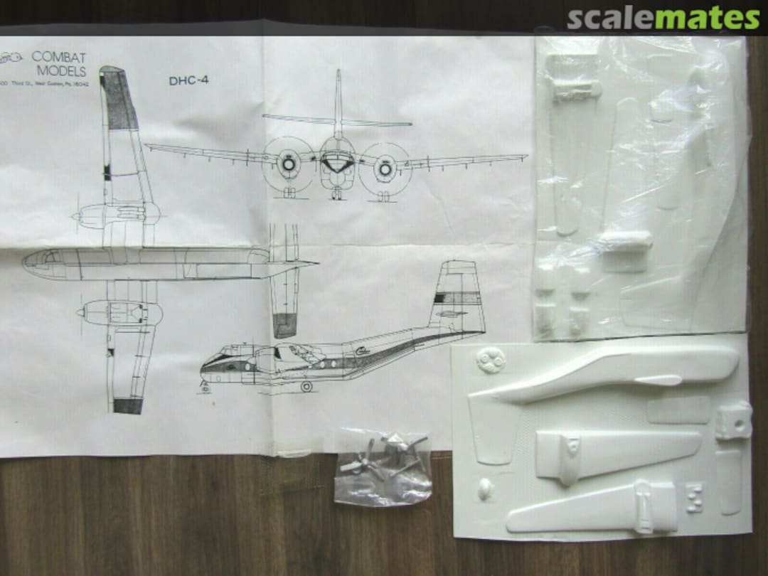Boxart De Havilland DHC-4 Caribou 72-XXX Combat Models Boxart De Havilland DHC-4 Caribou 72-XXX Combat Models