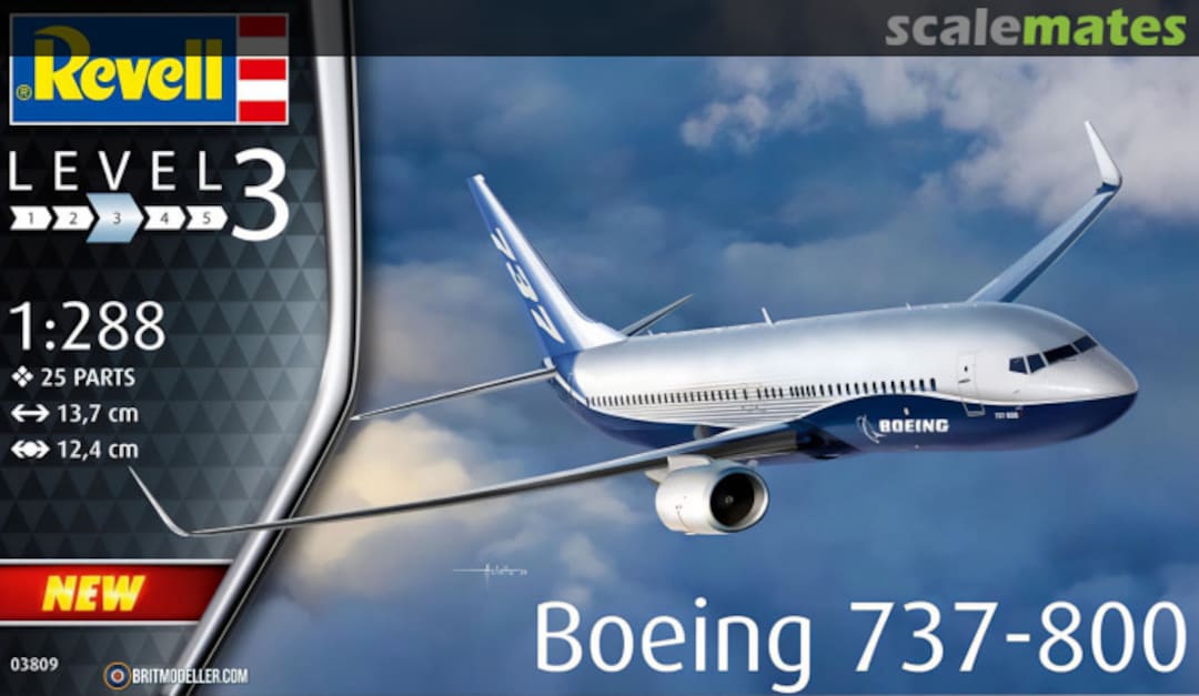 Boxart Boeing 737-800 03809 Revell Boxart Boeing 737-800 03809 Revell