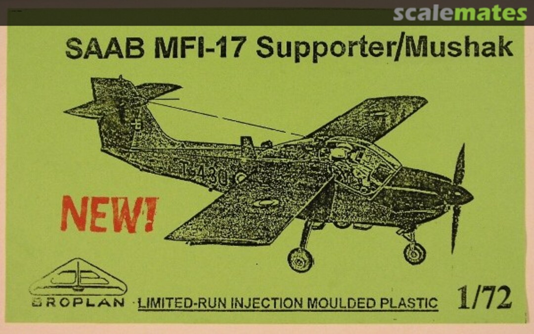 Boxart SAAB MFI-17 Supporter / Mushak MS-65 Broplan Boxart SAAB MFI-17 Supporter / Mushak MS-65 Broplan
