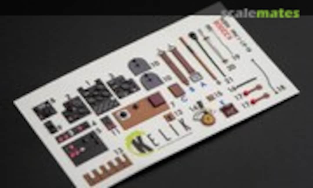 1:32 Ki-61-I Hei Hien - interior 3D decals (Kelik K32008) K32008
