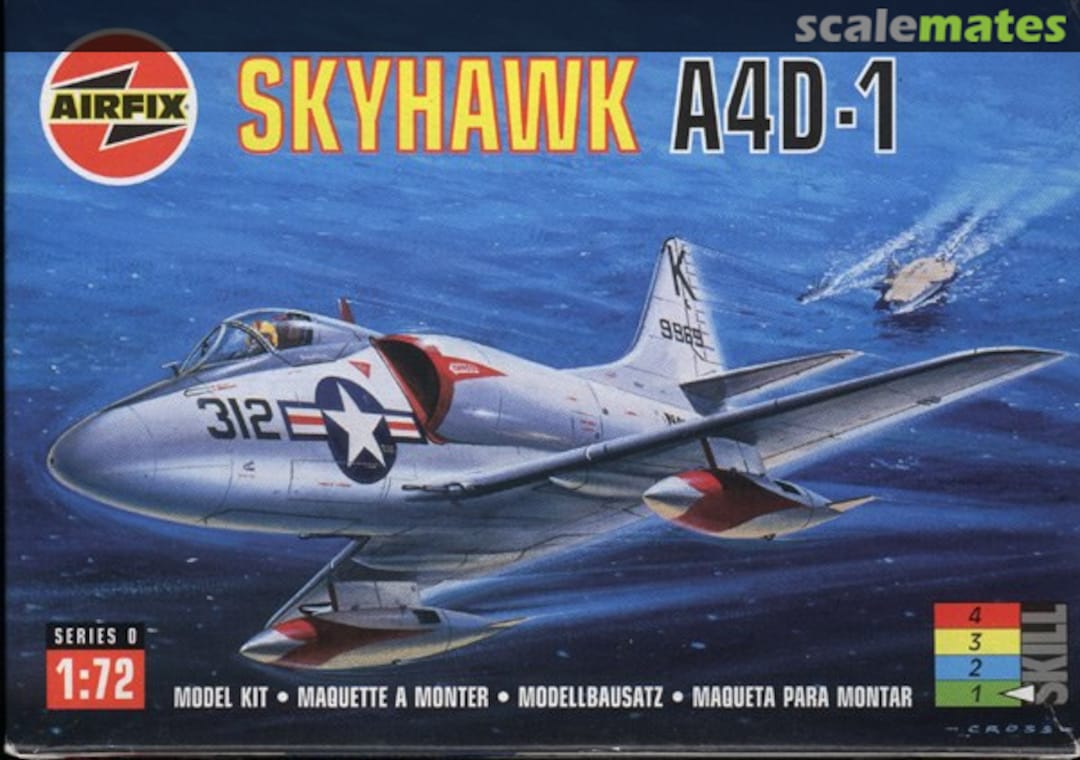 Boxart Skyhawk A4D-1 00022 Airfix Boxart Skyhawk A4D-1 00022 Airfix