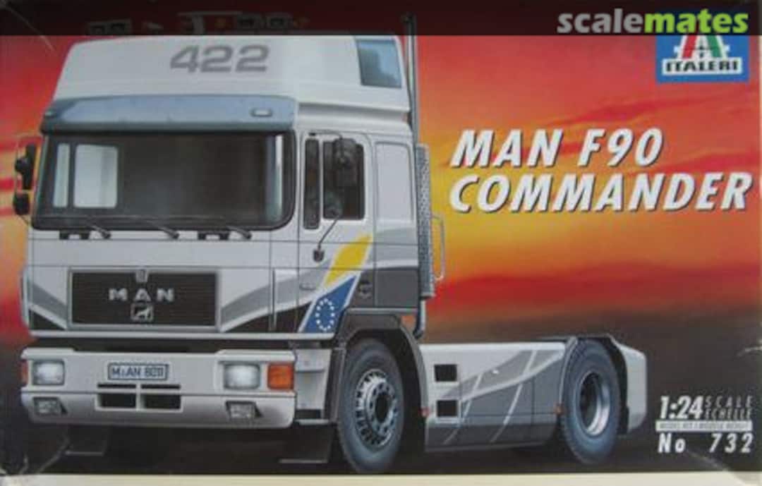 Boxart MAN F90 Commander 732 Italeri
