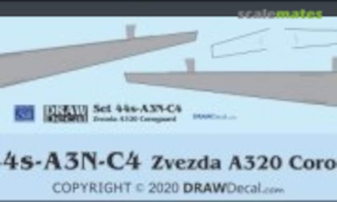 1:144 Zvezda A320 Coroguard (Draw Decal 44-A3N-C4)