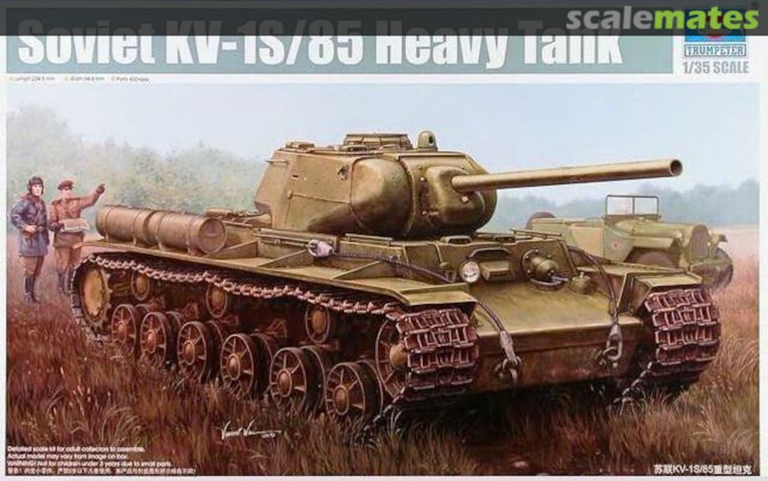 Boxart KV-1S/85 01567 Trumpeter Boxart KV-1S/85 01567 Trumpeter