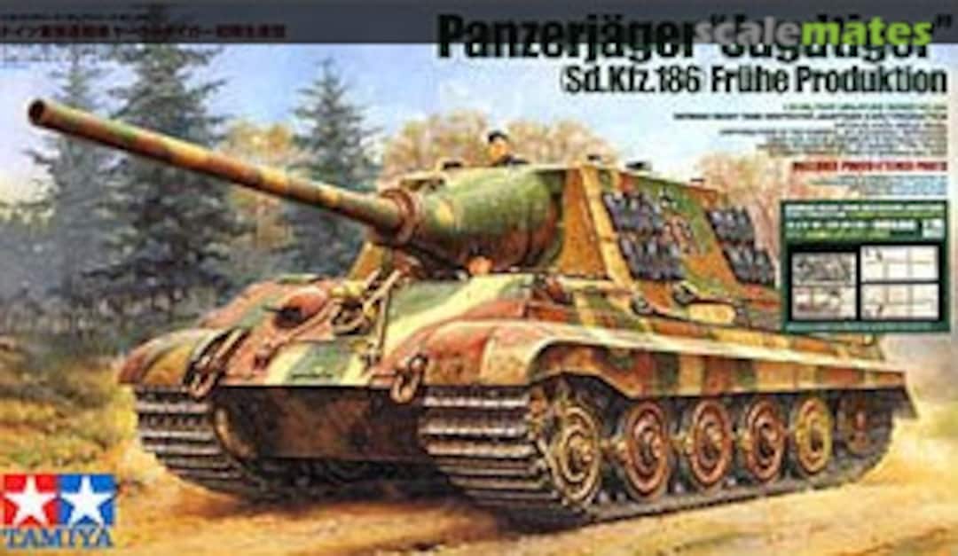 Boxart Panzerjäger "Jagdtiger" Sd.Kfz.186 Frühe Produktion 25162 Tamiya Boxart Panzerjäger "Jagdtiger" Sd.Kfz.186 Frühe Produktion 25162 Tamiya