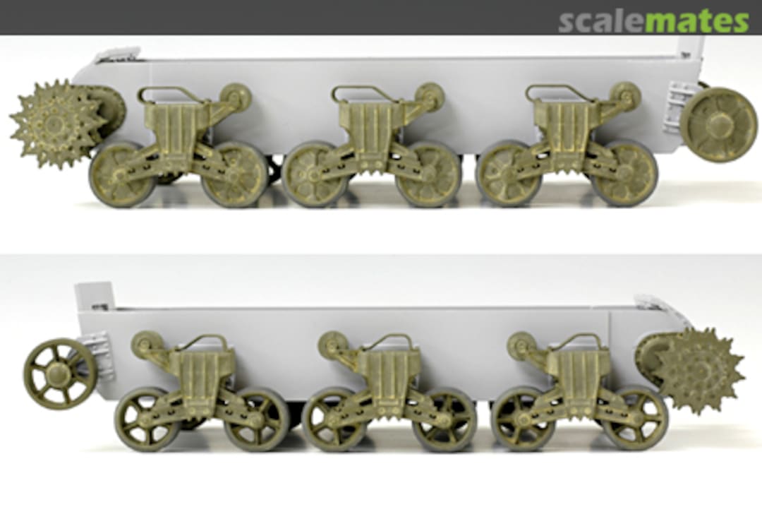 Boxart M4 Sherman VVSS Suspension Set A (early) 35-007 Tasca Boxart M4 Sherman VVSS Suspension Set A (early) 35-007 Tasca