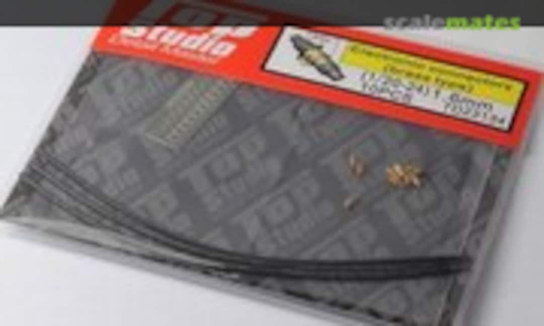 1:20 1.6mm Electronic Connectors (Brass Type) 1/20-1/24 (Top Studio TD23134)