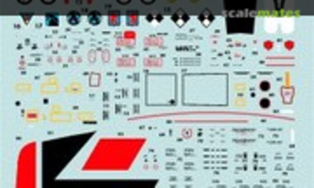 1:48 (R)F-84F Bare metal scheme Stencilling (Daco Products DCD4831) DCD4831