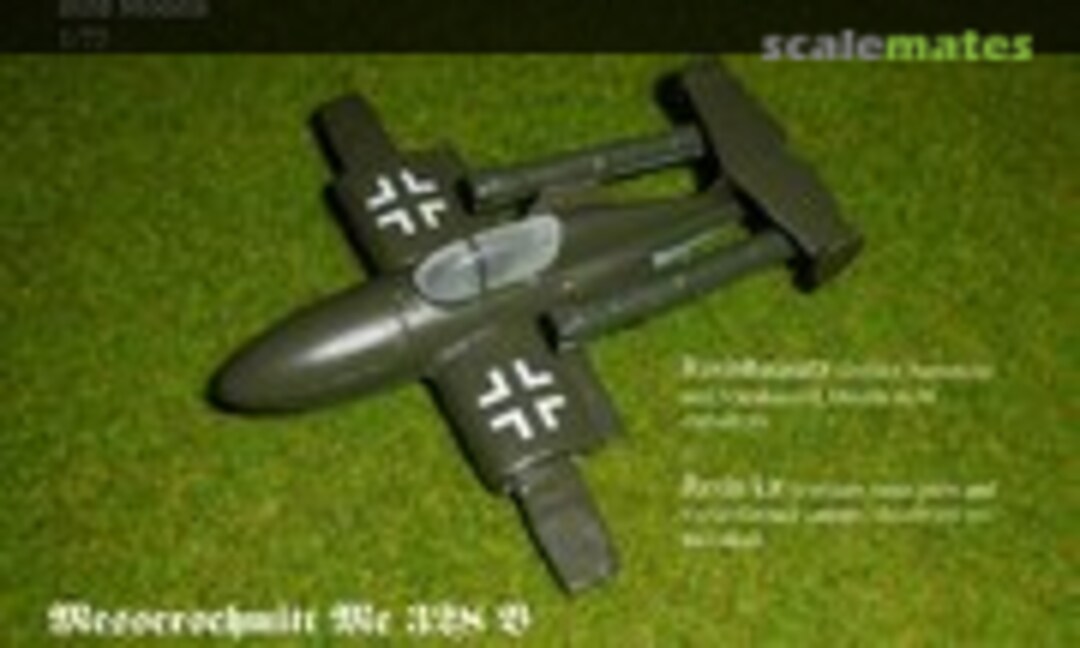 1:72 Messerschmitt Me 328 B mit geraden Ausziehflächen (Bird Models 72111) 72111