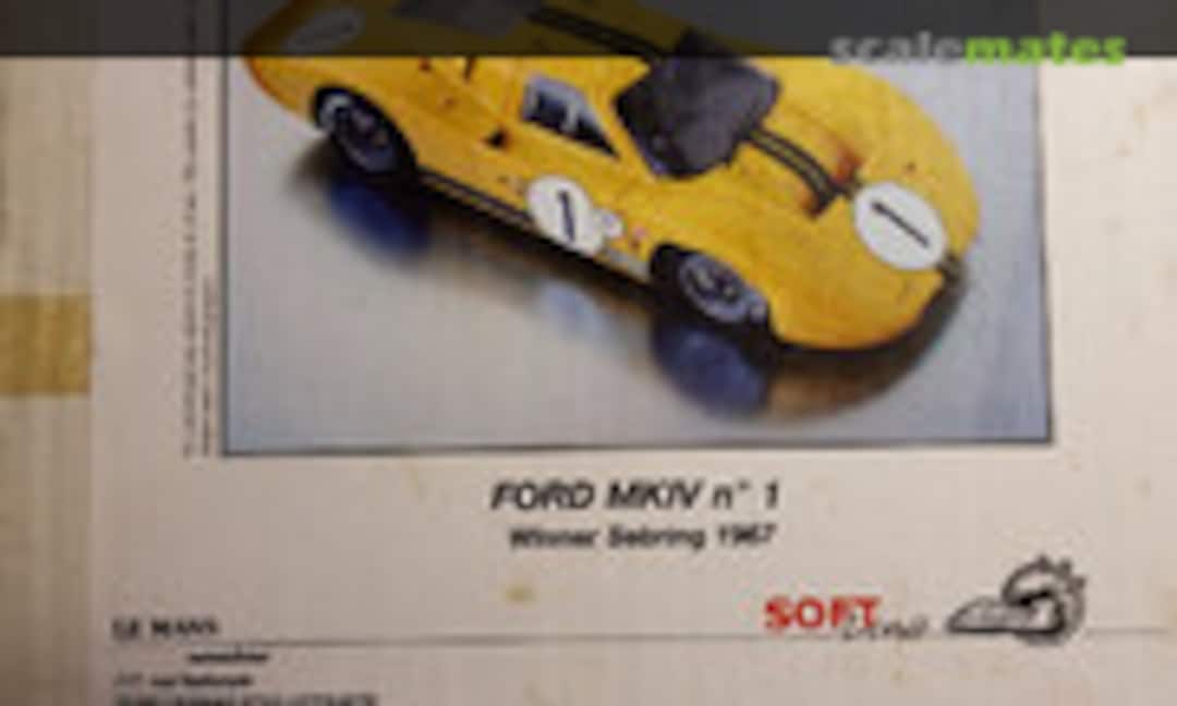 Ford MkIV No.1 Winner Sebring 1967 (Le Mans Miniatures 124053K)
