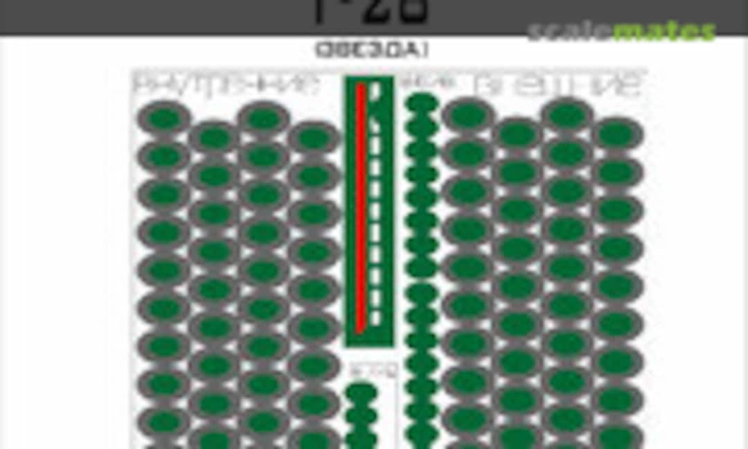 1:35 Painting Mask Soviet Medium Tank T-28 (SX-Art 35025) 35025