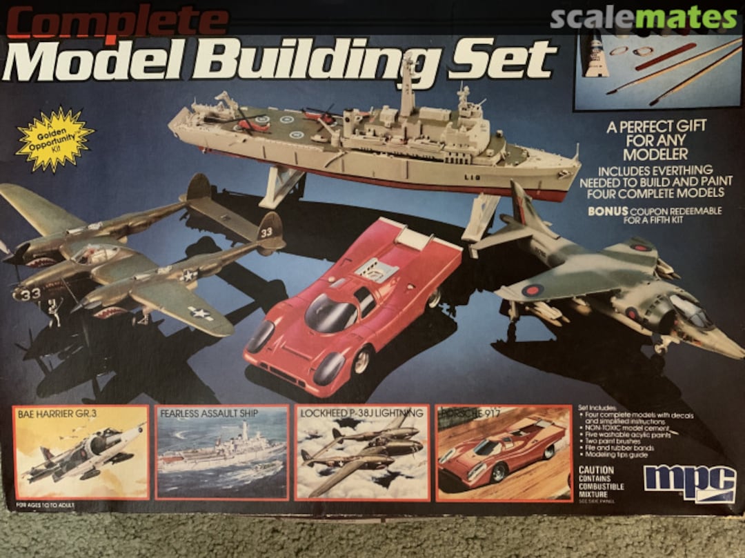 Boxart Complete Model Building Set 1-2050 MPC Boxart Complete Model Building Set 1-2050 MPC
