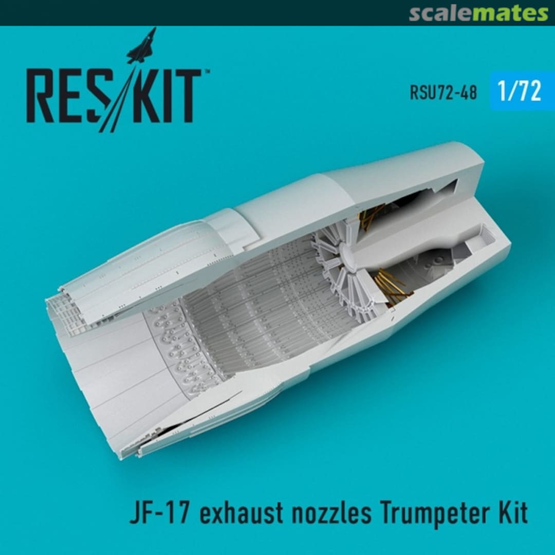 Boxart JF-17 - exhaust nozzle RSU72-0048 ResKit Boxart JF-17 - exhaust nozzle RSU72-0048 ResKit