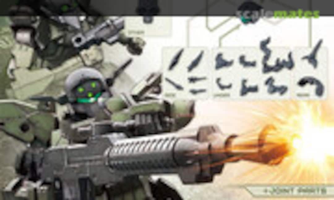 1:144 Option Parts Set 7 (Customize Heads B) (Bandai Spirits 5063386) 5063386