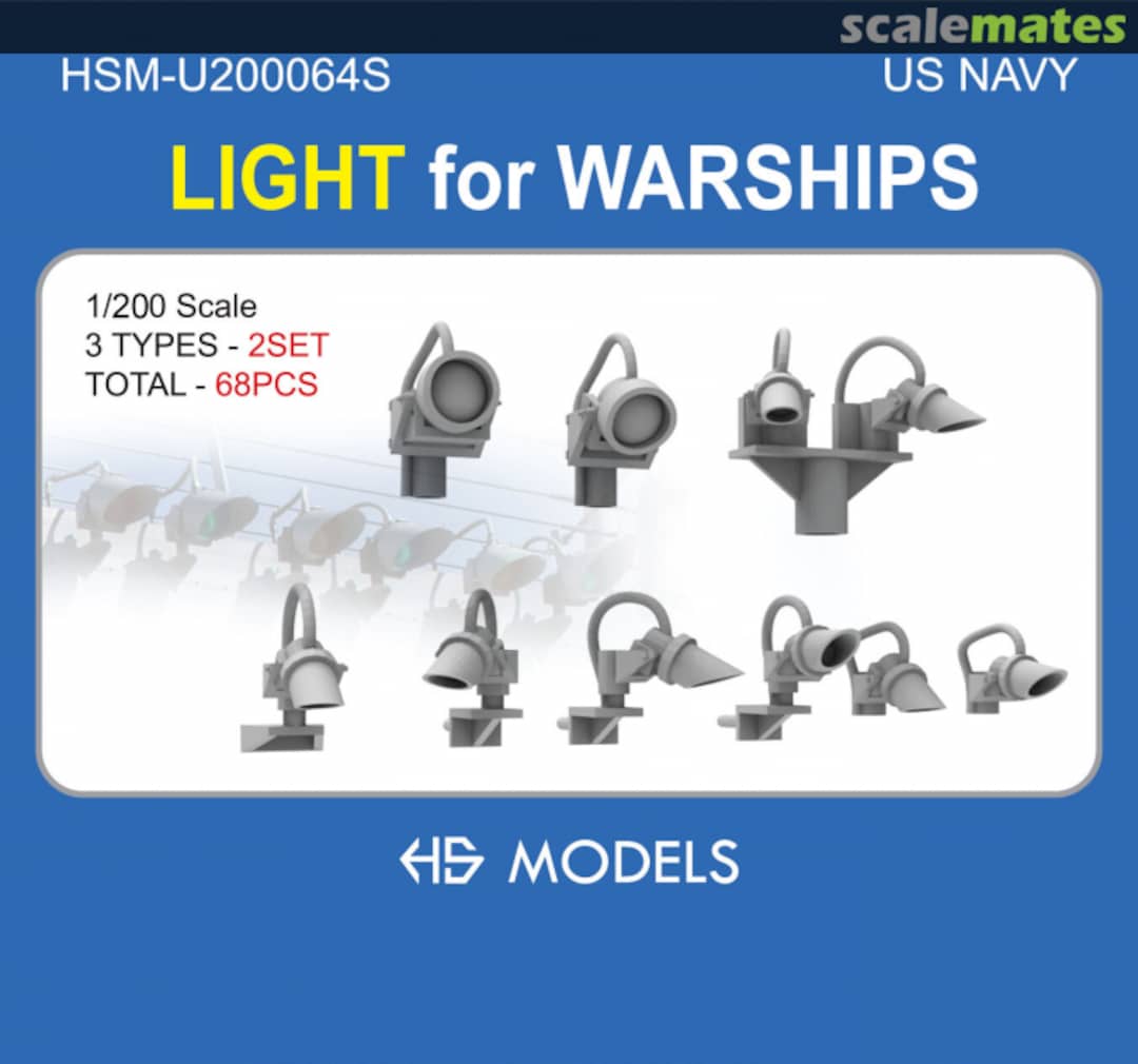 Boxart Lights for Warships HSM-U200064S HS Models Boxart Lights for Warships HSM-U200064S HS Models