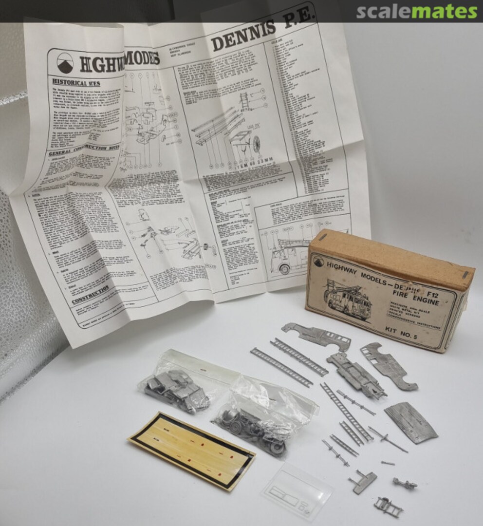 Contents Dennis F12 5 Highway Models Contents Dennis F12 5 Highway Models