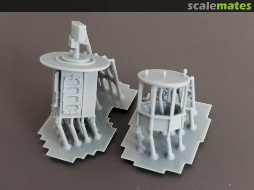 Boxart Type 271 Target Indication Radar, with octagonal "Lantern" enclosure 200-Type 271 octagonal Model Monkey Boxart Type 271 Target Indication Radar, with octagonal "Lantern" enclosure 200-Type 271 octagonal Model Monkey