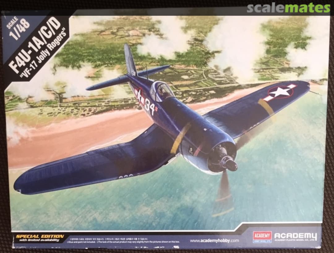 Boxart F4U-1A/C/D "VF-17 Jolly Rogers" 12293 Academy Boxart F4U-1A/C/D "VF-17 Jolly Rogers" 12293 Academy