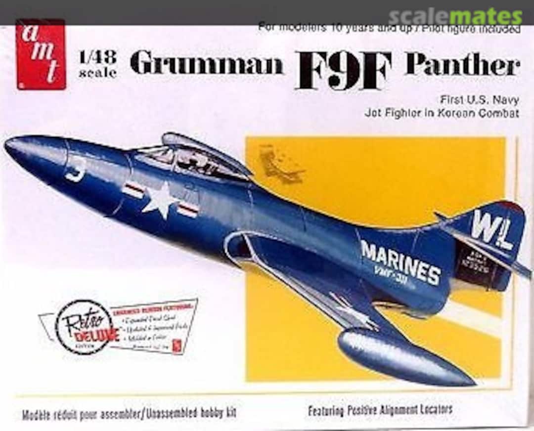 Boxart F9F Panther 813/12 AMT Boxart F9F Panther 813/12 AMT