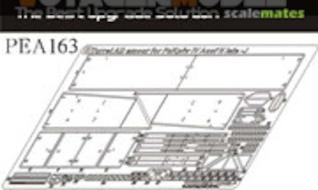 1:35 Pz.Kpfw.IV Ausf.H late Production/Ausf.J Turret Armour (Voyager Model PEA163)