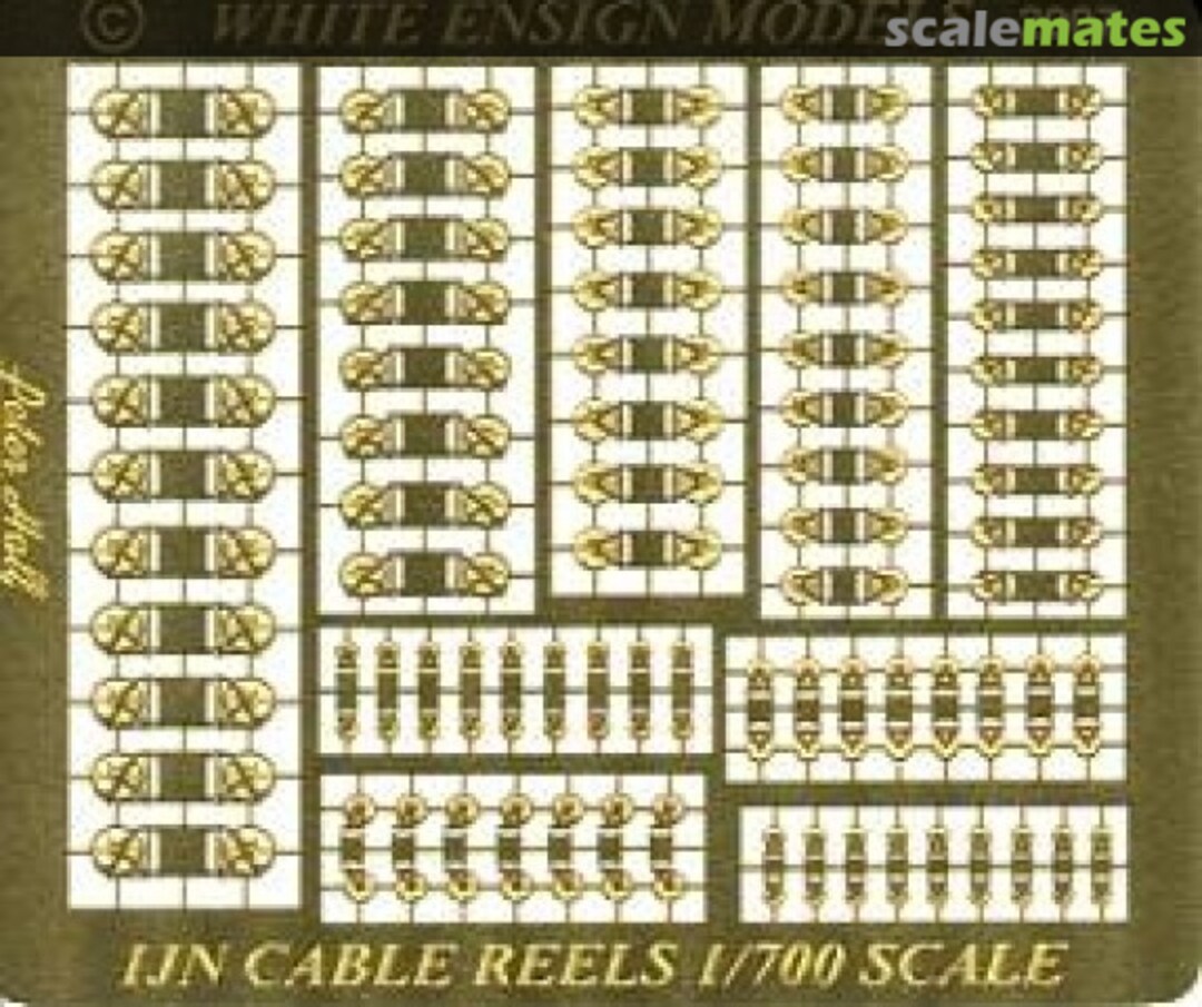 Boxart IJN Cable Reels PE 783 White Ensign Models