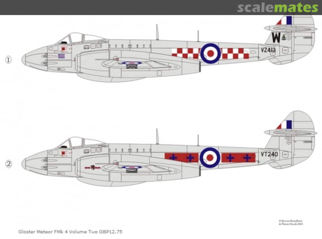 Boxart Gloster Meteor F.4 32055 Pheon Decals Boxart Gloster Meteor F.4 32055 Pheon Decals