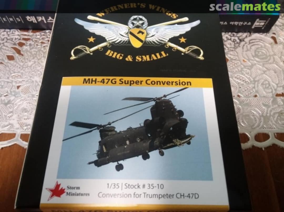 Boxart MH-47G conversion set 35-10 Werner's Wings Boxart MH-47G conversion set 35-10 Werner's Wings