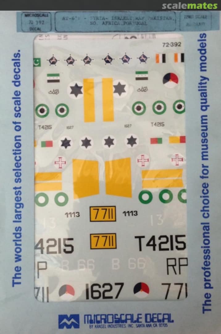 Boxart AT-6 72-392 Microscale Boxart AT-6 72-392 Microscale