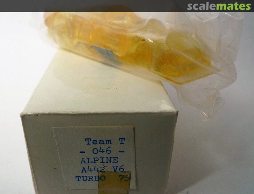 Boxart Alpine-Renault A442 V6 Turbo 046 team T Boxart Alpine-Renault A442 V6 Turbo 046 team T