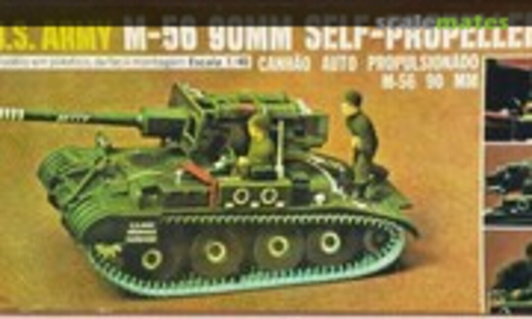 1:40 U.S. Army M-56 90mm Self-Propelled Gun (Revell/Kikoler H-556) H-556